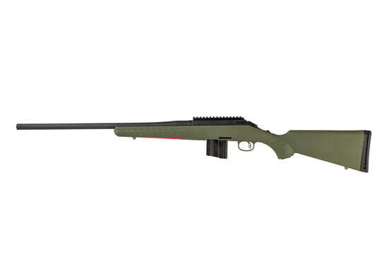 Ruger Predator Bolt Action 65 grendel rifle in od green with 22 in barrel and picatinny rail
